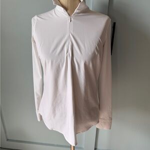 SPANX Women's White Long Sleeve Pullover